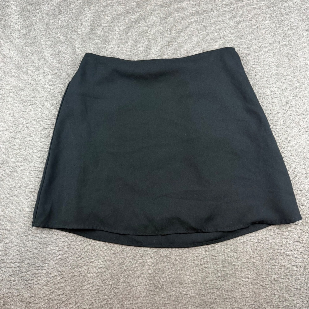 Hollister Mini Skirt Women's Medium Black Ultra‎ High-Rise A-Line Solid 343F2269